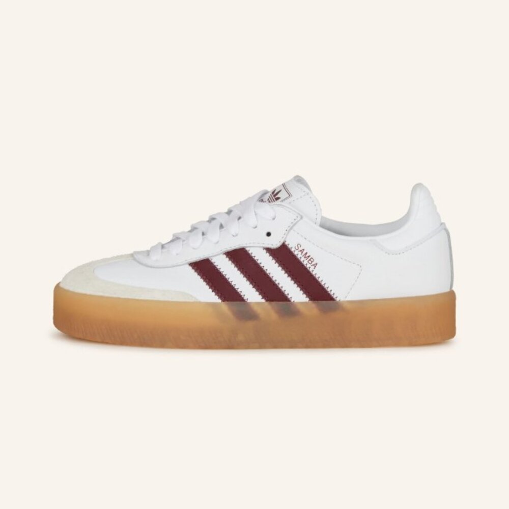 SALE - NWT adi.das Women's Sambae Shoes Color: Burgundy/White
